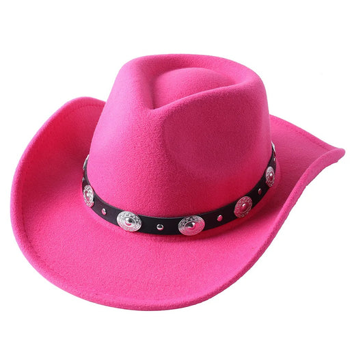 thickened cowboy fedora hat - MRSLM