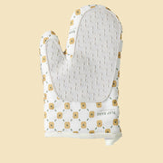 Cotton and silicone non-slip oven mitts, view 13 - MRSLM