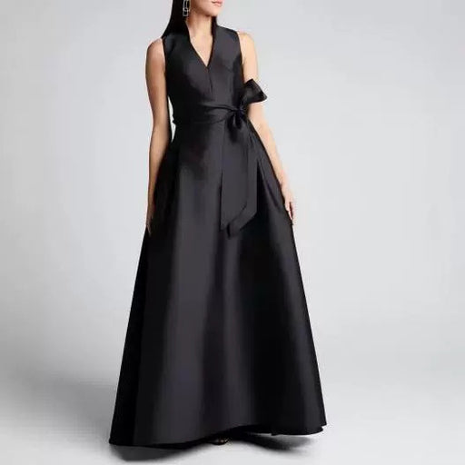 Long black party dress - MRSLM