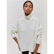 women's turtleneck sweater, view 17 - MRSLM