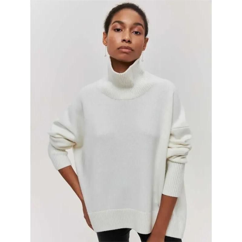 women's turtleneck sweater, view 17 - MRSLM