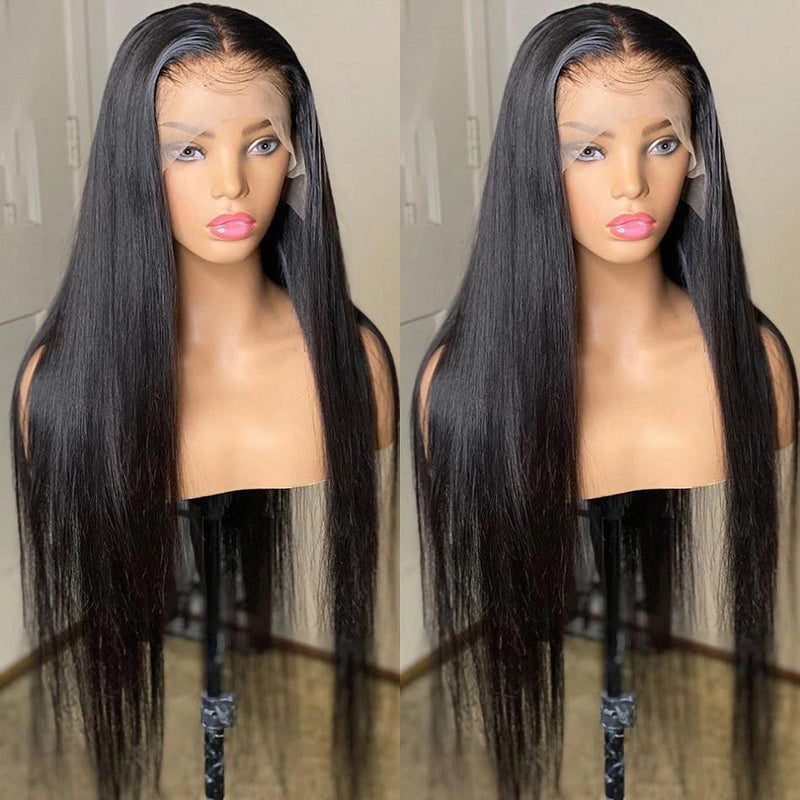 front lace human hair wig, view 4 - MRSLM