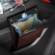 foldable front-row car trash can - MRSLM