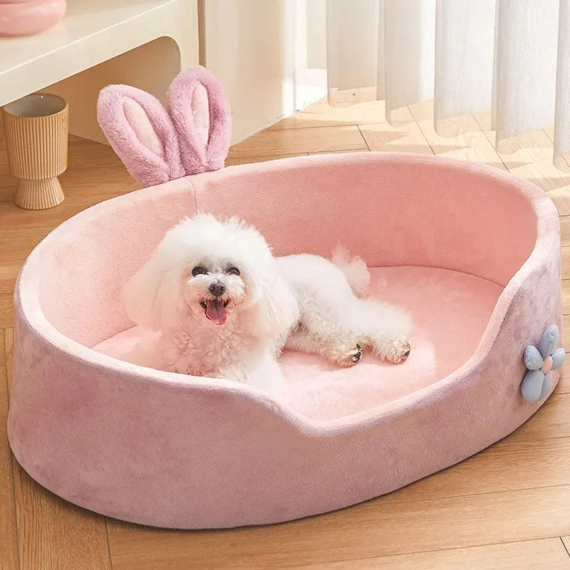fluffy pet bed, view 3 - MRSLM