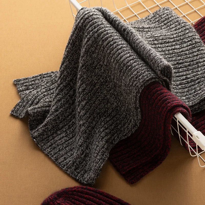women's knit winter scarf, view 5 - MRSLM