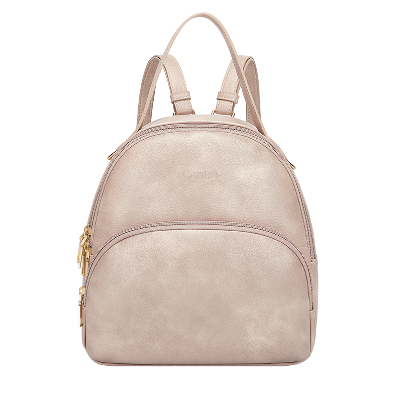 Women's PVC leather backpack, view 2 - MRSLM
