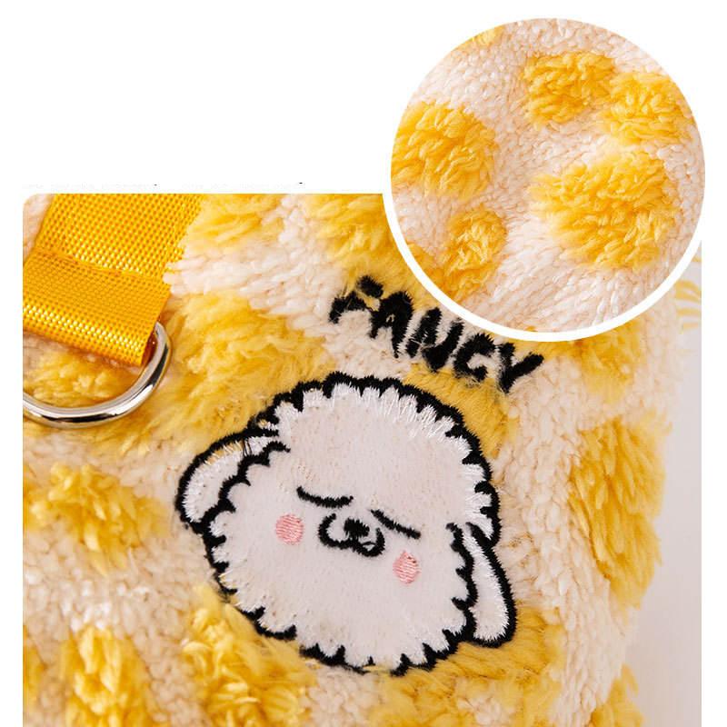 autumn winter plush coat for dogs and cats, view 8 - MRSLM