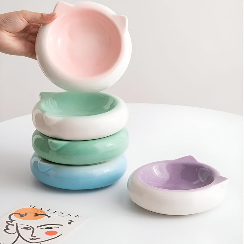 ceramic anti-slip pet bowl, view 7 - MRSLM