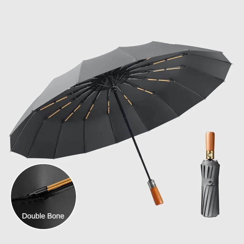 32-bone automatic umbrella, view 2 - MRSLM