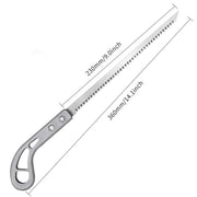 swallow tail hand saw for woodworking, view 2 - MRSLM