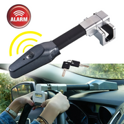 anti-theft steering wheel lock with alarm, view 3 - MRSLM