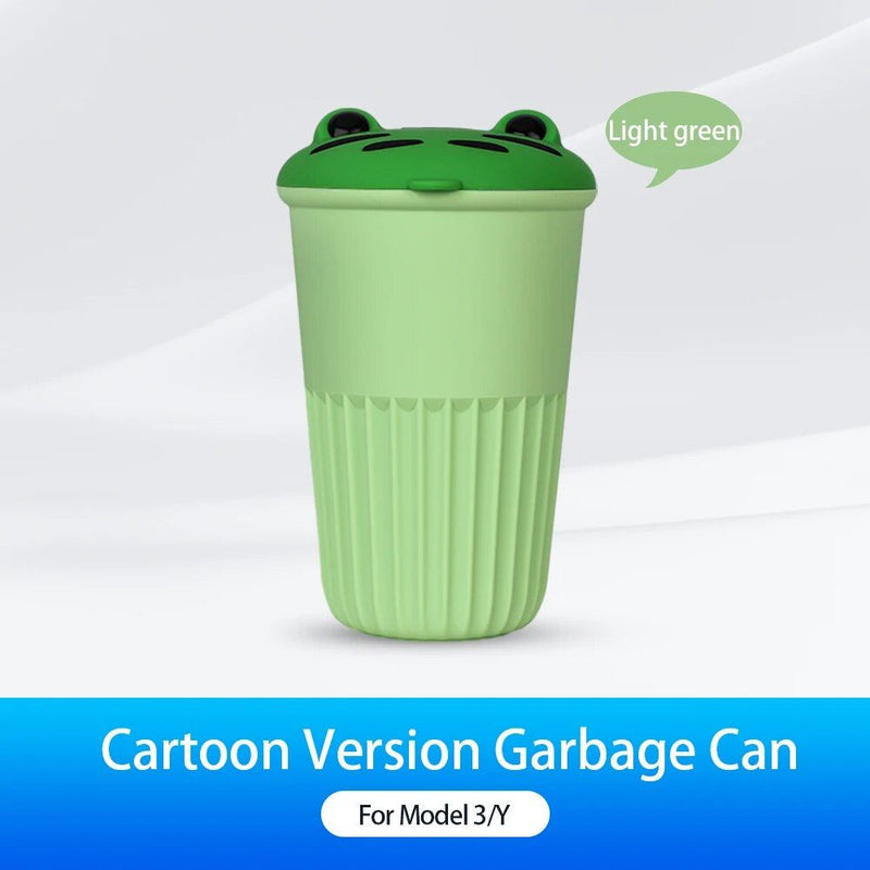 Silicone car trash bin for Tesla, view 9 - MRSLM