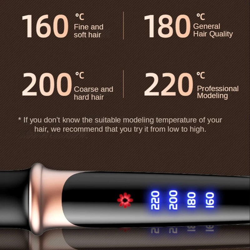 professional hair straightener and curler, view 5 - MRSLM