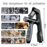 adjustable smart counting hand grip, view 9 - MRSLM