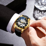 Men's hollow automatic mechanical watch - MRSLM
