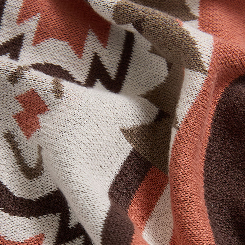 elk mountain forest cotton throw blanket, view 8 - MRSLM