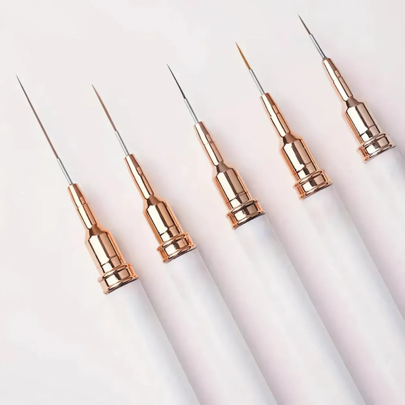 5-piece nail art liner brush set, view 6 - MRSLM