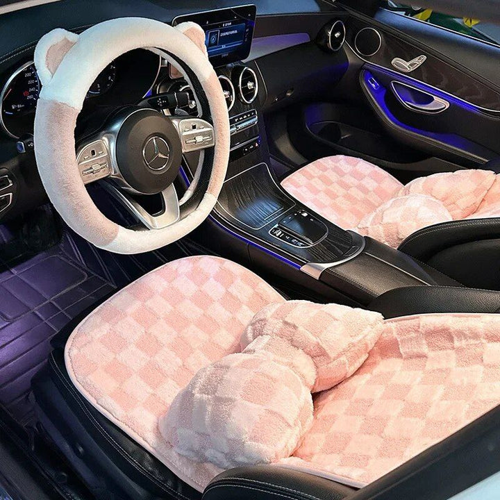 Winter Plush Car Seat Cushion: Ultra-Soft Warmth for Autumn & Winter