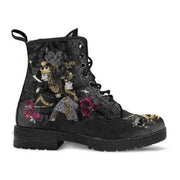 Printed lace-up high-top boots, view 4 - MRSLM