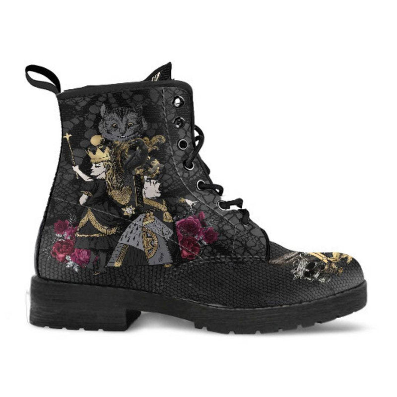 Printed lace-up high-top boots, view 4 - MRSLM