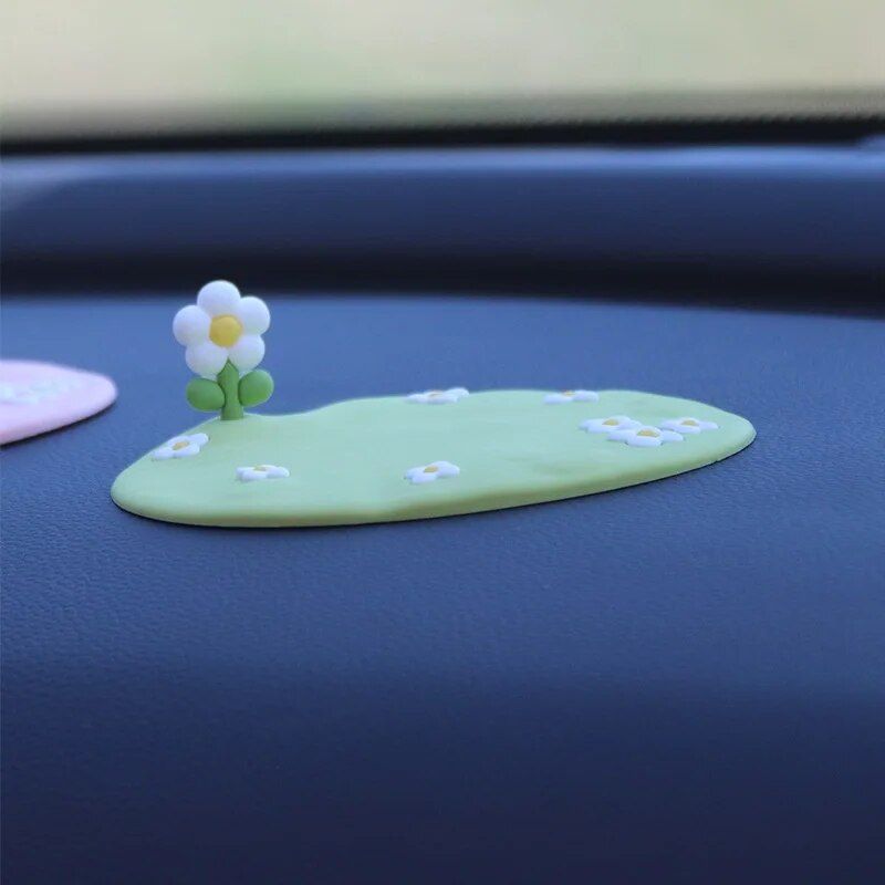 cute car dashboard anti-slip silicone mat, view 3 - MRSLM