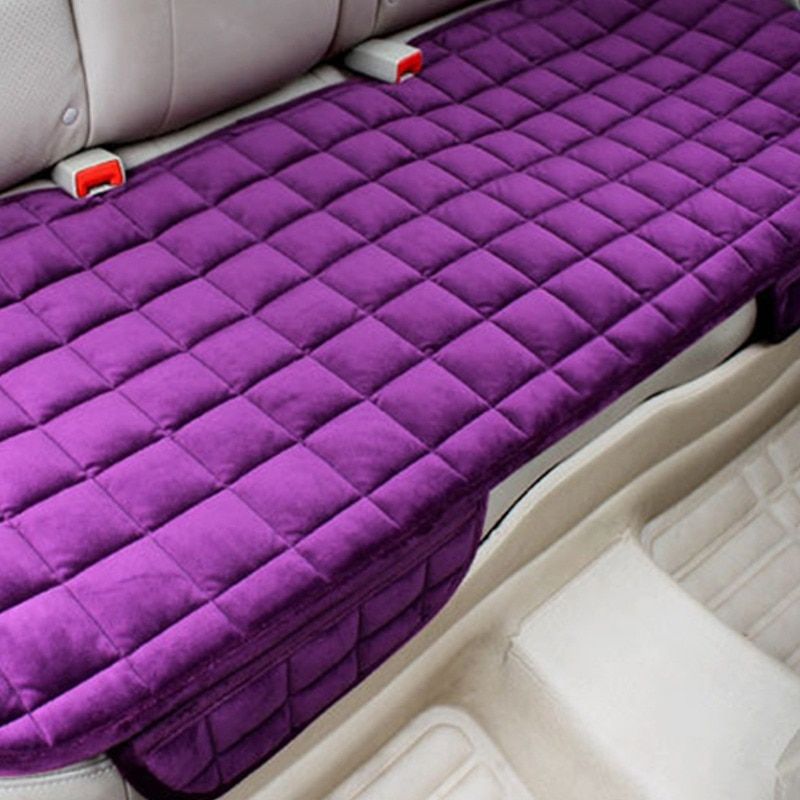 universal plush car seat cover, view 7 - MRSLM