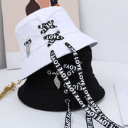 reversible cotton bucket hat, view 4 - MRSLM