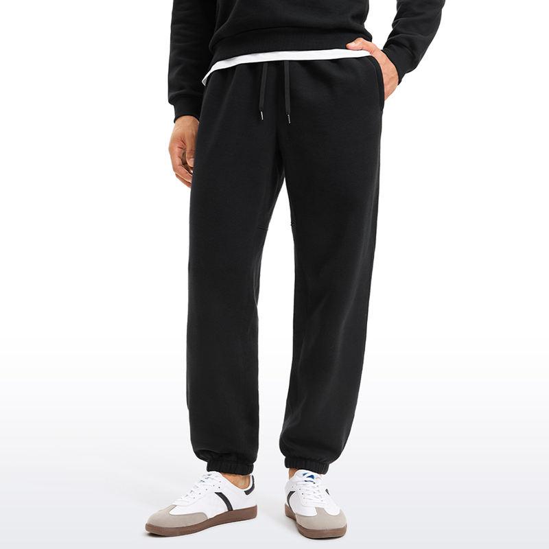 men's cotton fleece sweatpants, view 28 - MRSLM