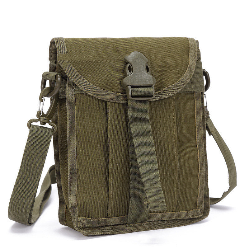 camouflage outdoor shoulder bag, view 4 - MRSLM