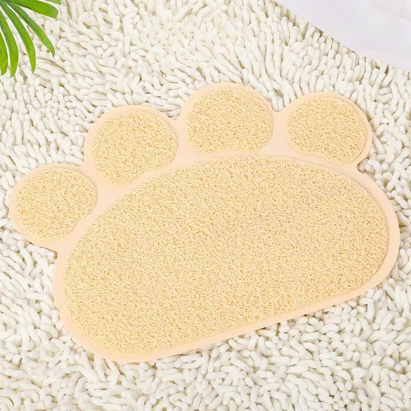 anti-slip cat paw pet mat, view 3 - MRSLM