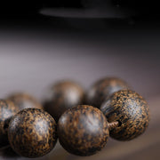 vintage 108 bead Buddhist bracelet, view 3 - MRSLM