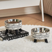 stainless steel anti-slip pet bowl, view 5 - MRSLM