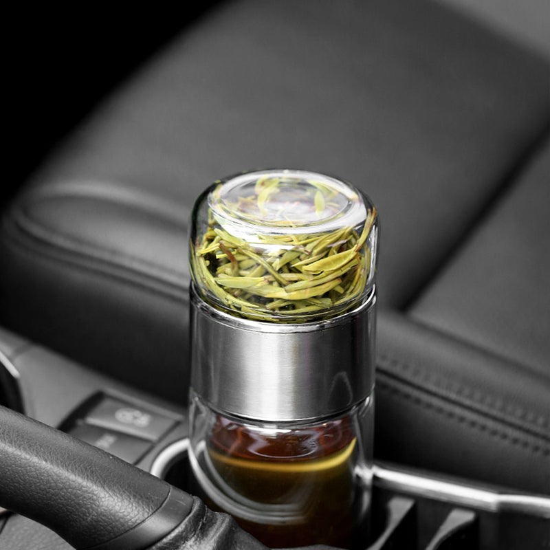 glass tea infuser bottle, view 7 - MRSLM