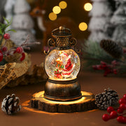 Musical light-up Christmas snow globe lantern - MRSLM