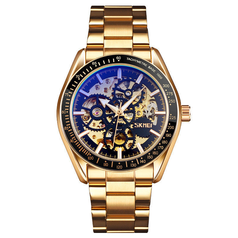 men's business steel strap watch, view 6 - MRSLM