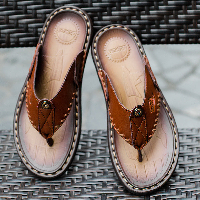 men's large size summer slippers, view 8 - MRSLM
