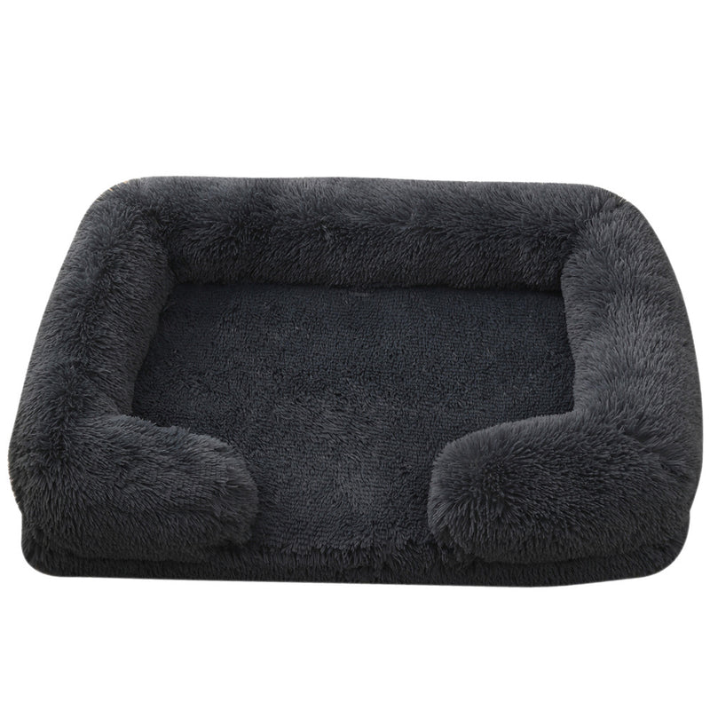 Plush round donut pet bed, view 7 - MRSLM