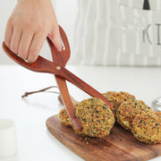 bamboo kitchen tongs - MRSLM