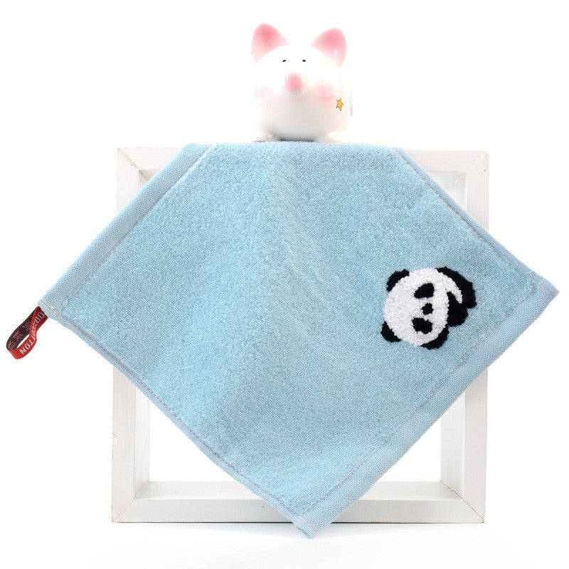 cartoon panda jacquard cotton baby face towel, view 7 - MRSLM