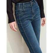 Women's retro slim fit flare jeans, view 10 - MRSLM