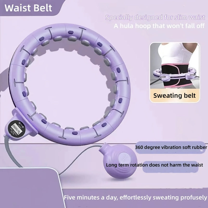 adjustable weighted smart hula hoop, view 11 - MRSLM