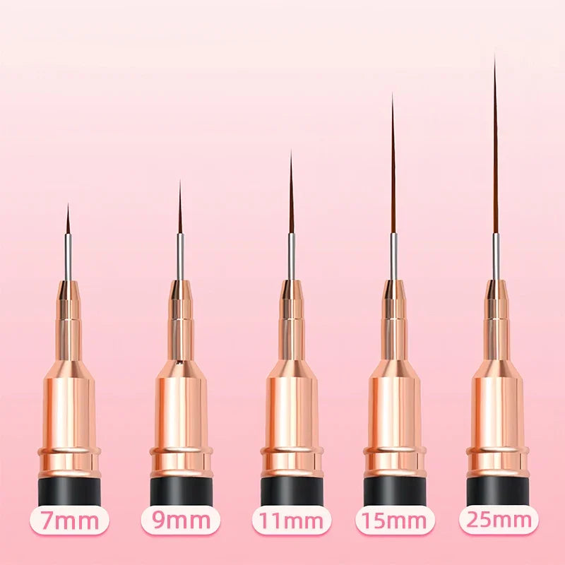 Professional Stripe Nail Art Brushes