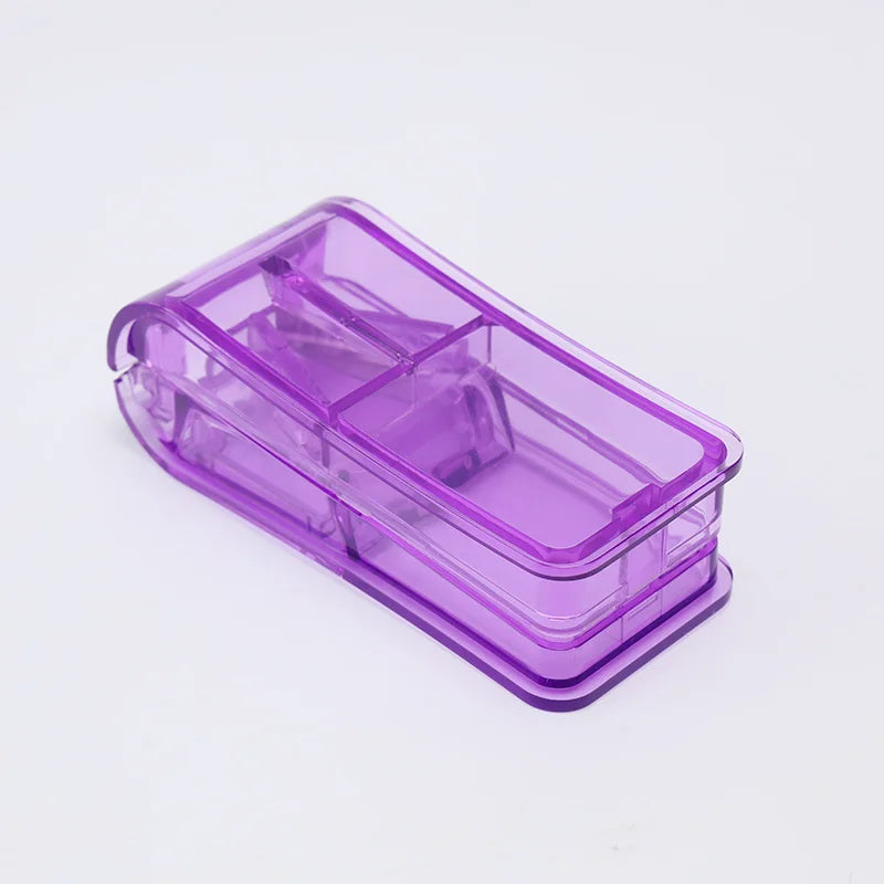 Compact pill splitter and storage organizer, view 5 - MRSLM