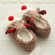 women's suede winter flip-flops, view 2 - MRSLM