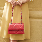 diamond pattern shoulder bag - MRSLM