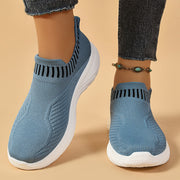 Striped slip-on flat sneakers - MRSLM