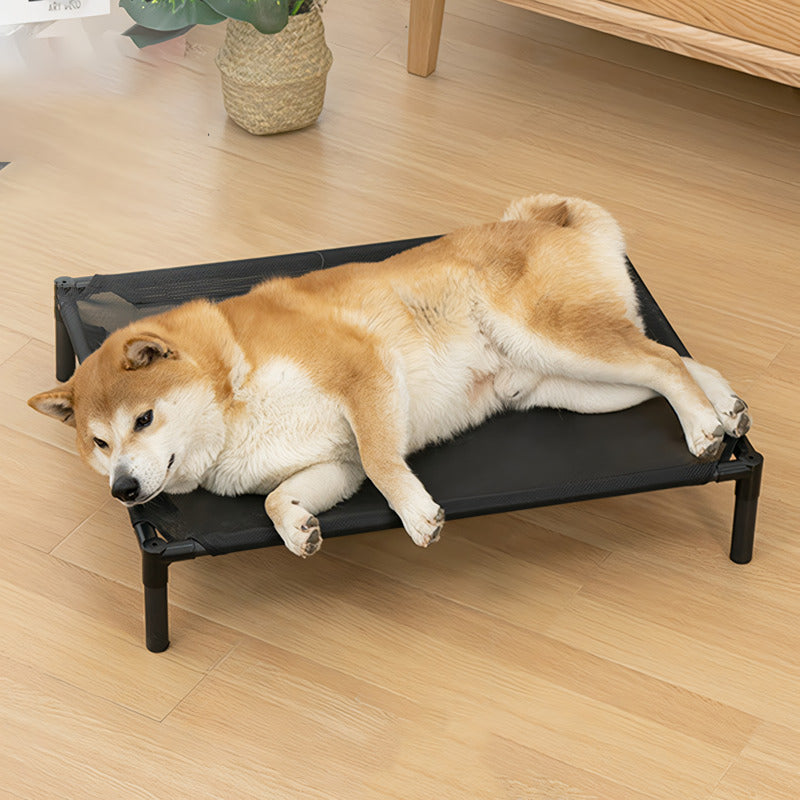 summer elevated dog bed, view 3 - MRSLM
