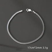 men's s925 silver chain bracelet, view 4 - MRSLM