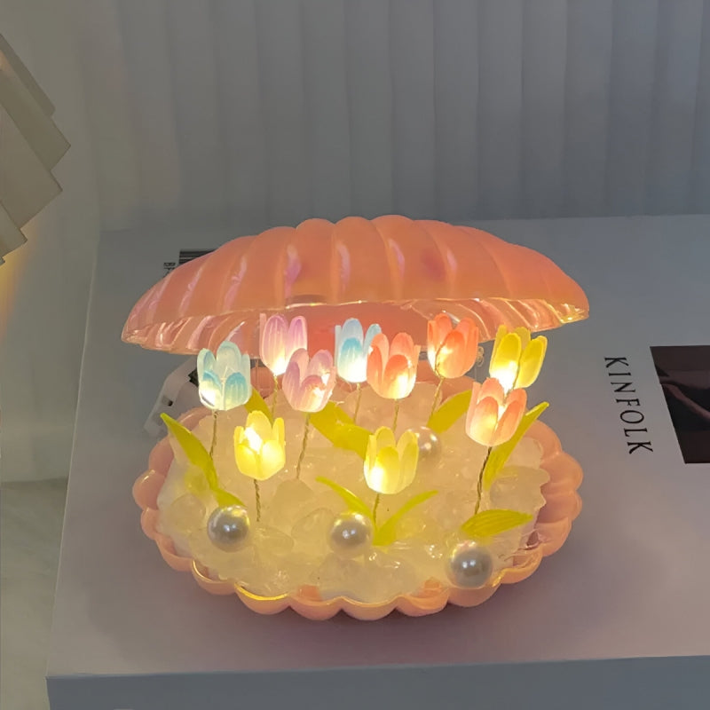shell tulip night lamp, view 29 - MRSLM