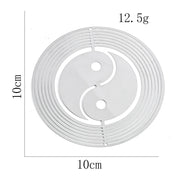 rotating tai chi wind pendant, view 2 - MRSLM